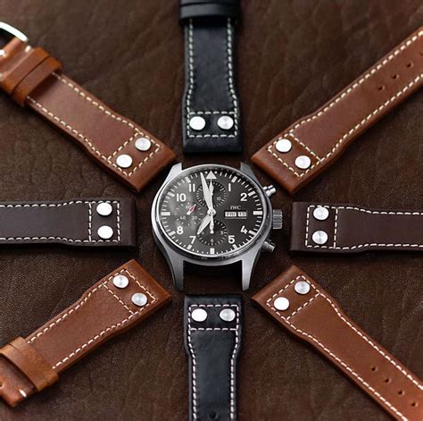 iwc watch bands replacement|iwc watch straps for pilot.